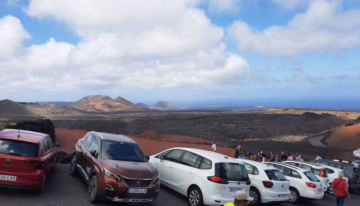 4. Acceso al aparcamiento a las 12.38