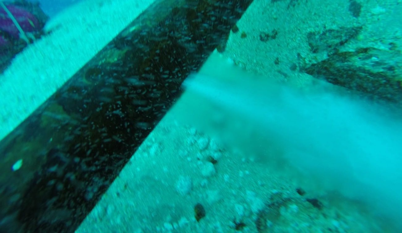 Avería en la tubería submarina de La Graciosa