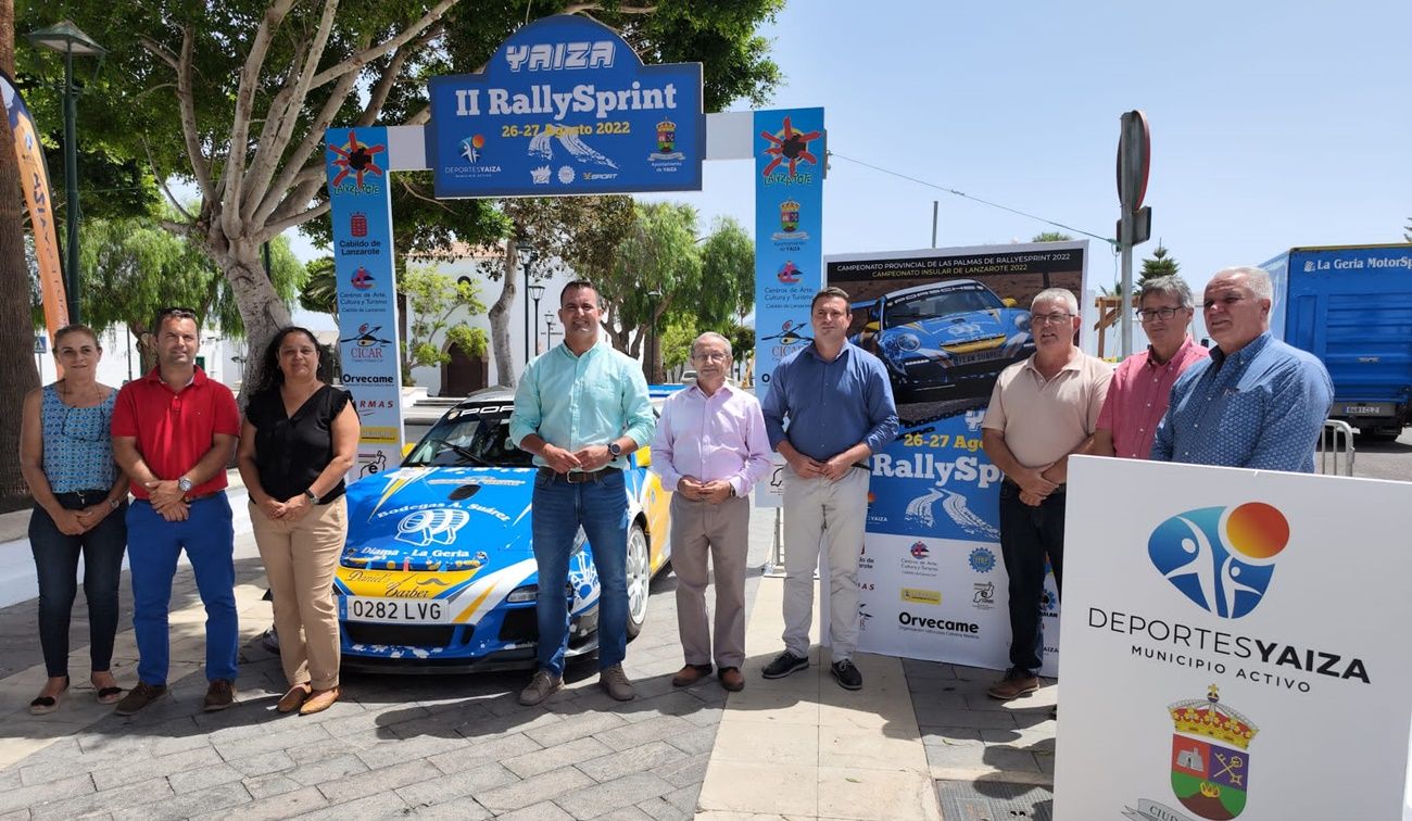 Presentación del rallysprint de Yaiza