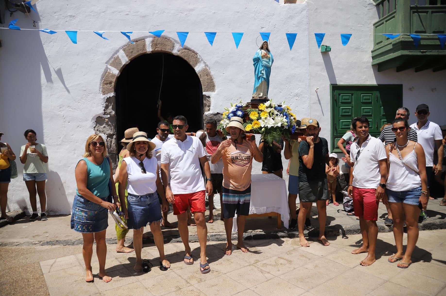 Procesión y verbena del agua en Famara