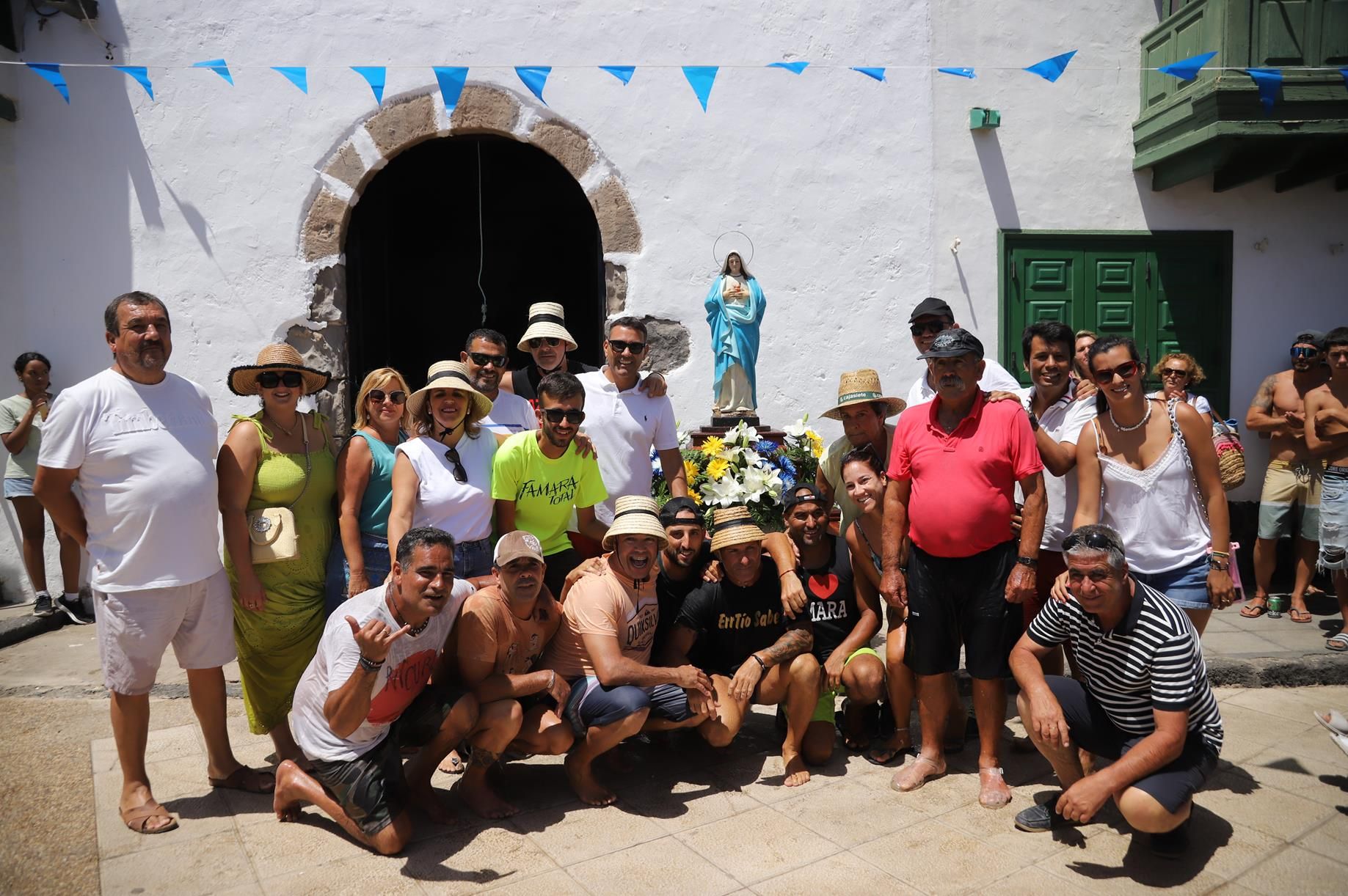 Procesión y verbena del agua en Famara