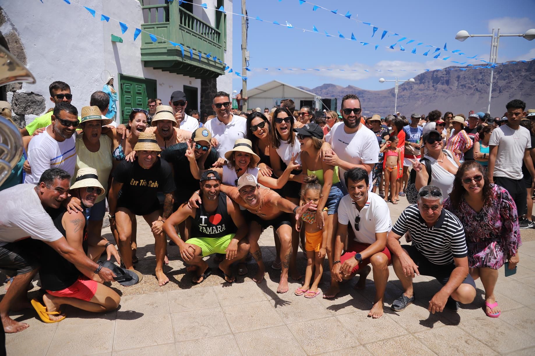 Procesión y verbena del agua en Famara