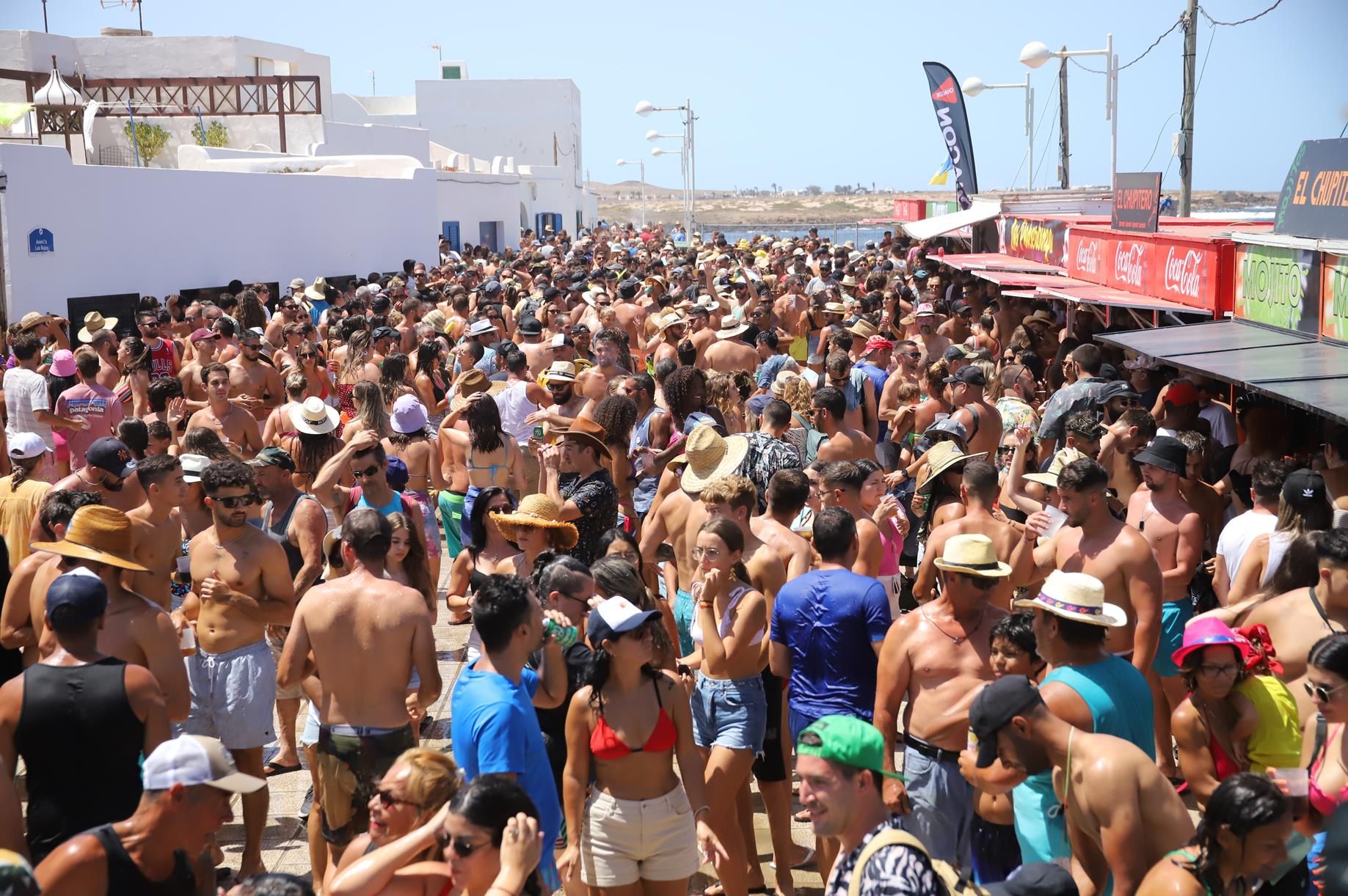Procesión y verbena del agua en Famara