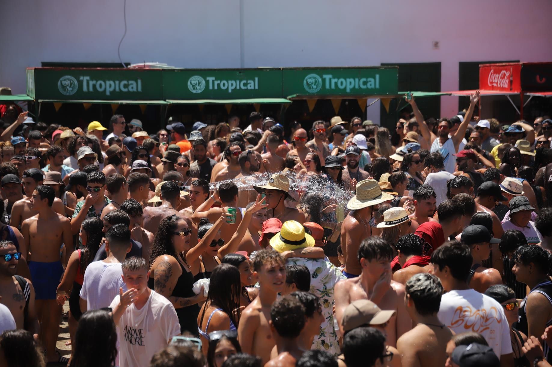 Procesión y verbena del agua en Famara
