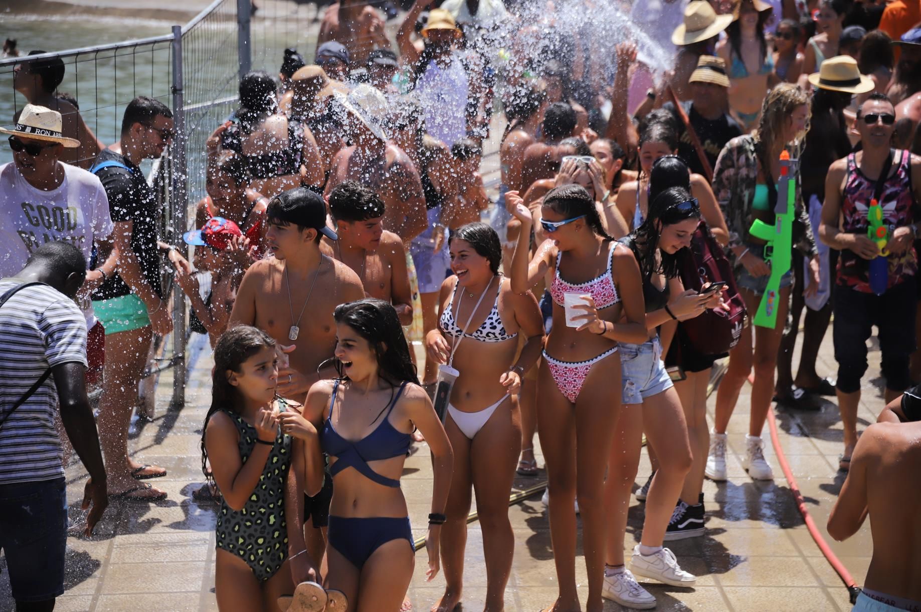 Procesión y verbena del agua en Famara
