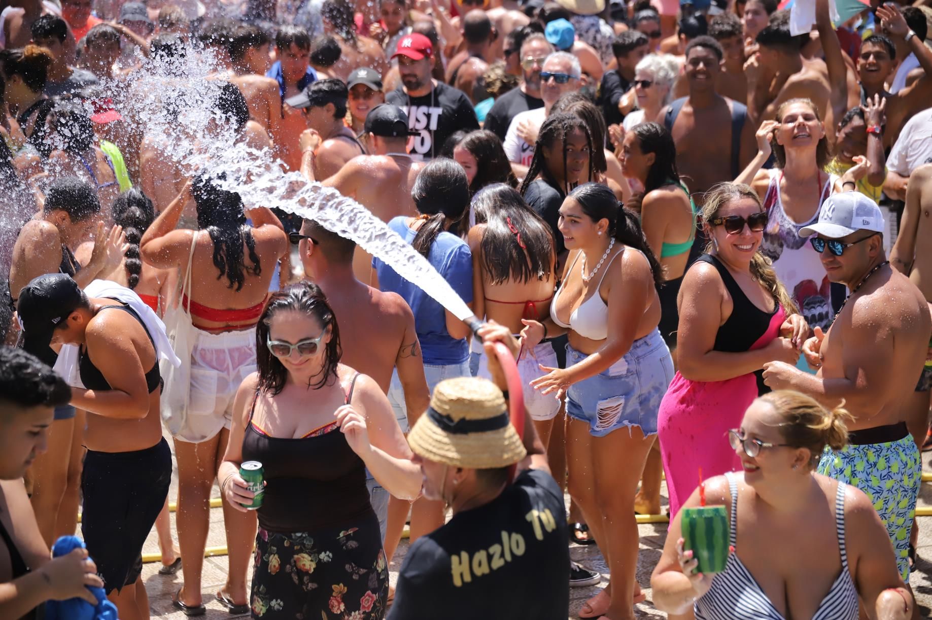 Procesión y verbena del agua en Famara