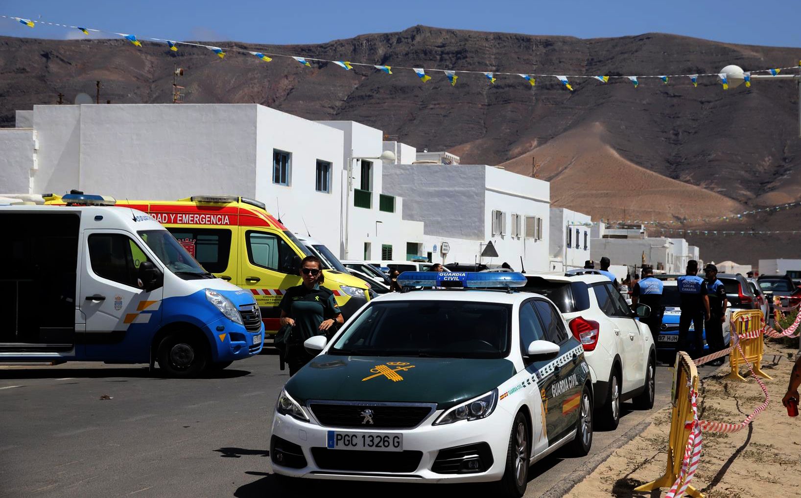Procesión y verbena del agua en Famara