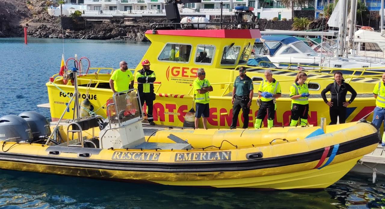 Fallece un submarinista en Playa Chica