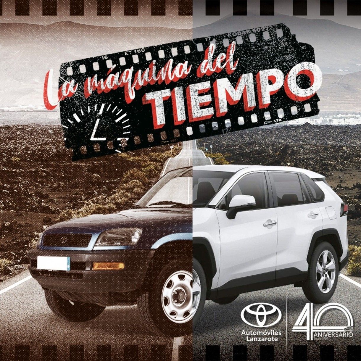 Toyota Lanzarote: La máquina del tiempo (40 Aniversario) Toyota Lanzarote: La máquina del tiempo (40 Aniversario)