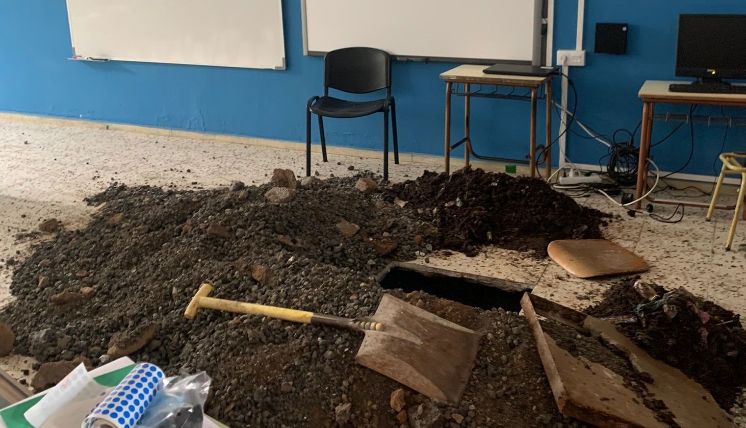 Imagen del interior del Colegio Ajei