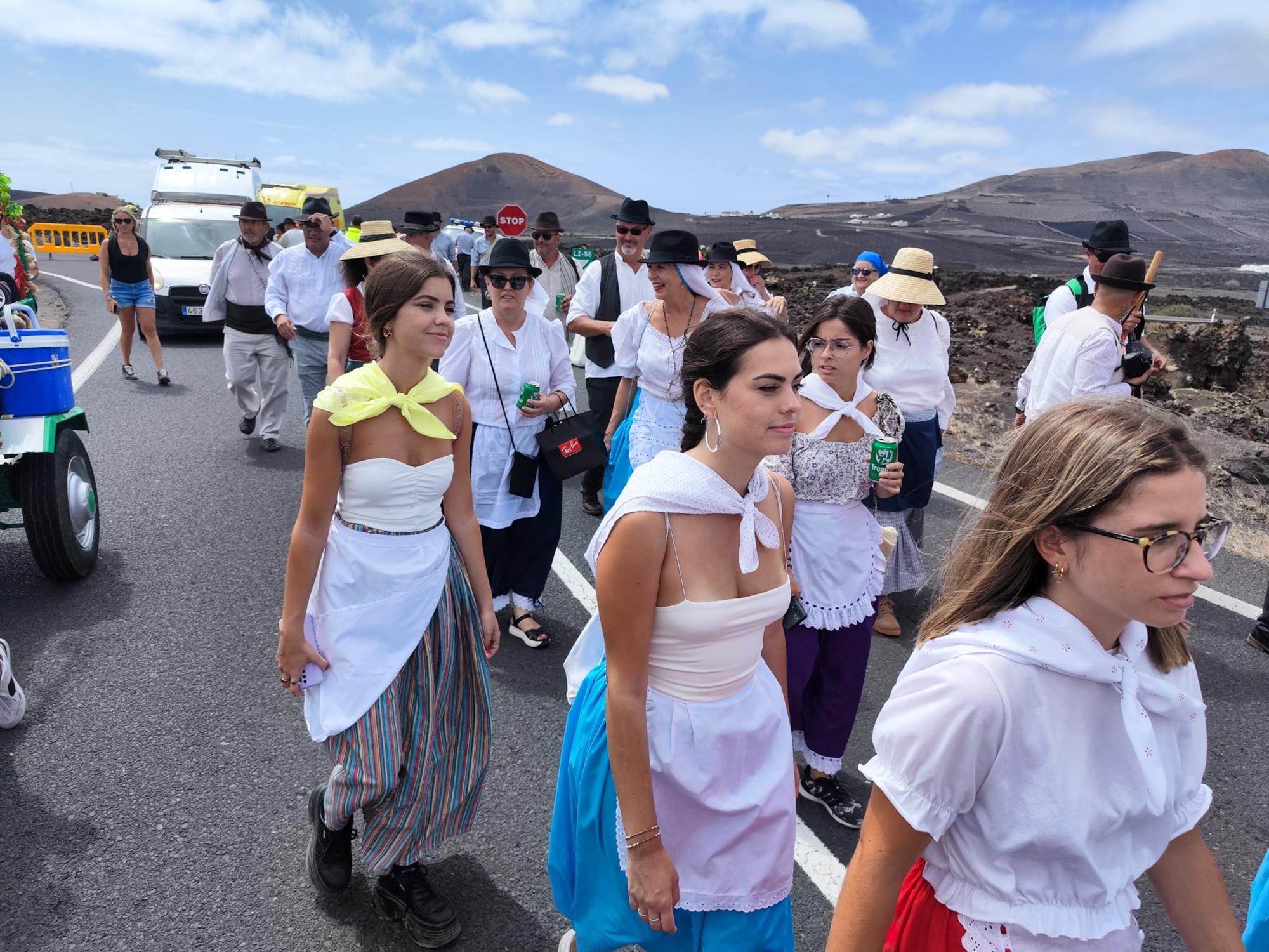 Hundreds of pilgrims take to the roads 2022