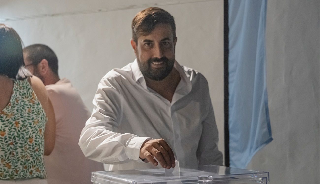 David Rocío, candidato de CC en San Bartolomé