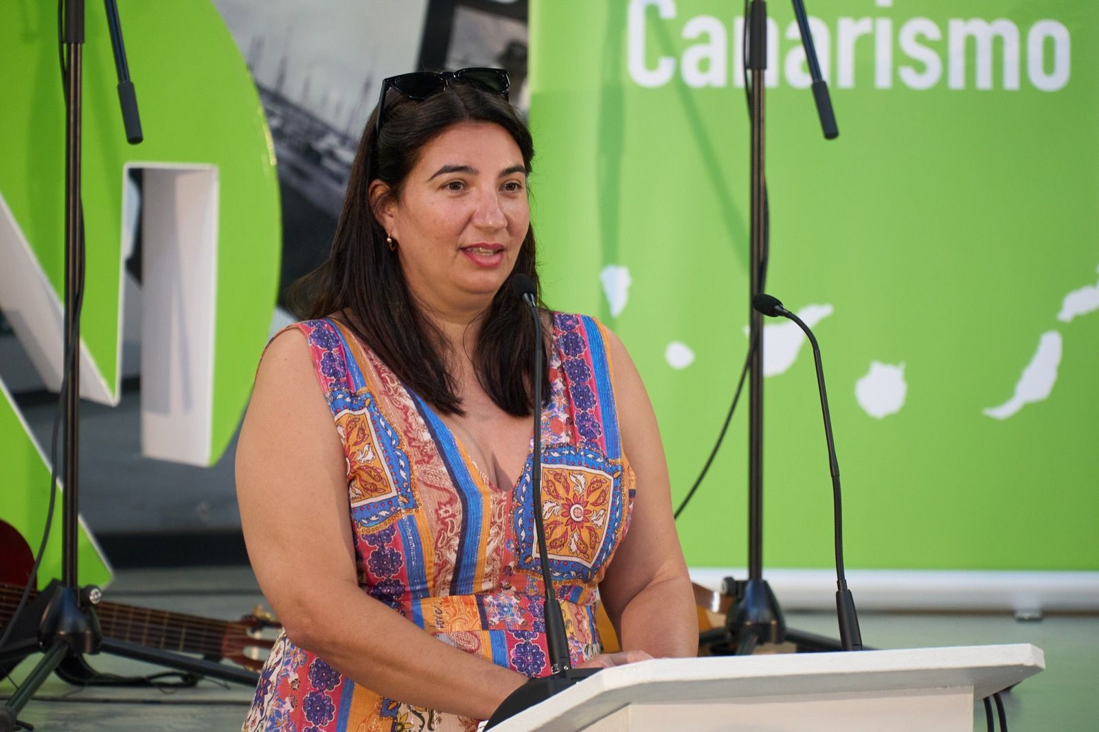 Arminda Barreto, portavoz de Nueva Canarias en Tías
