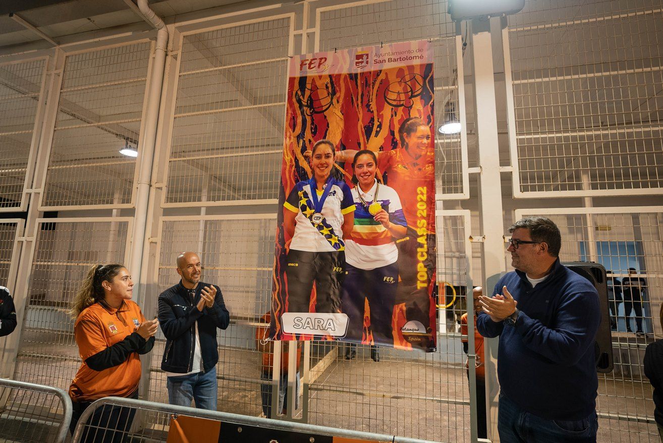 Campeonato de petanca y homenaje a la campeona del mundo Sara Díaz Campeonato de petanca y homenaje a la campeona del mundo Sara Díaz