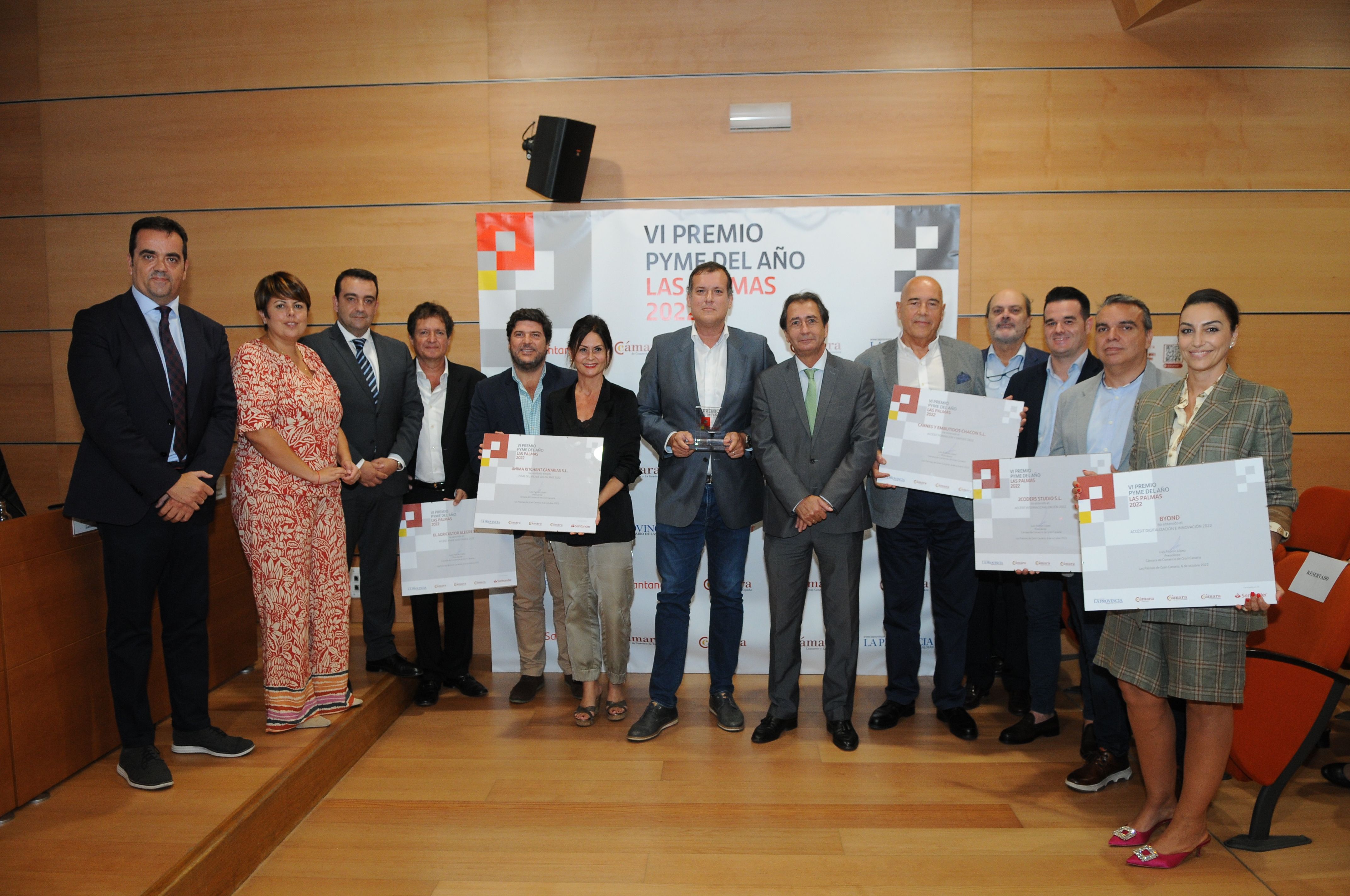 Premiados en el Pyme provincia de Las Palmas 2022