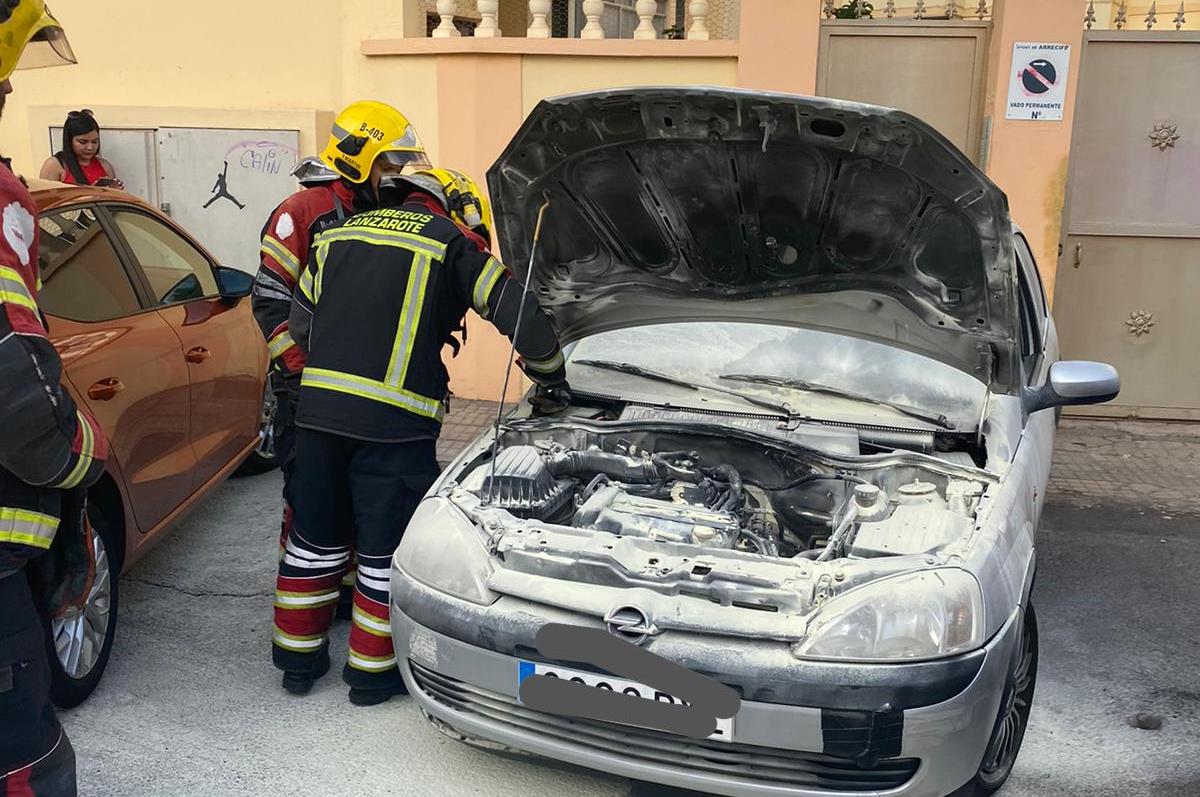 Incendio de vehículo