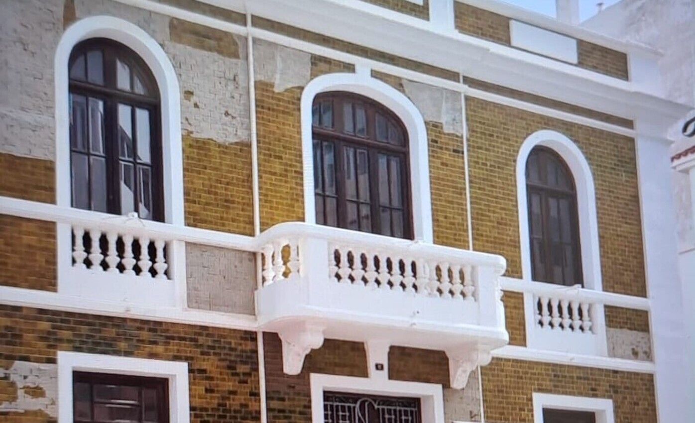 Fachada del Cabildo Viejo este pasado sábado