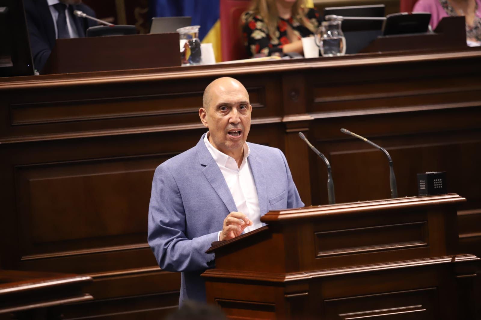 El diputado del Grupo Parlamentario Socialista por Lanzarote, Pedro Viera