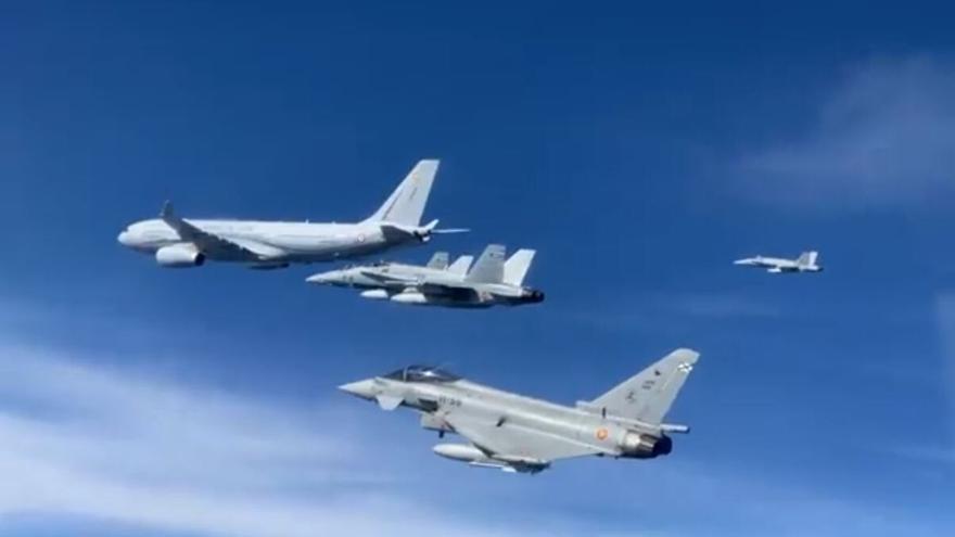 Foto del Ejército del Aire