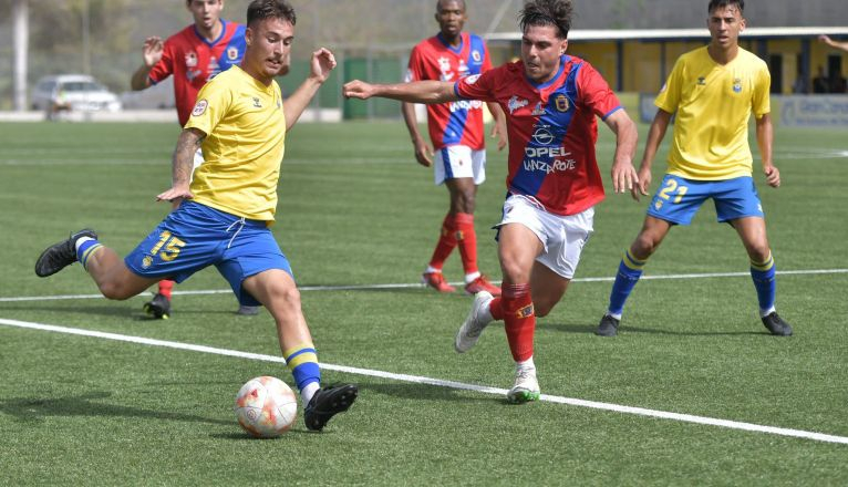 Imagen del encuentro de la UD Lanzarote