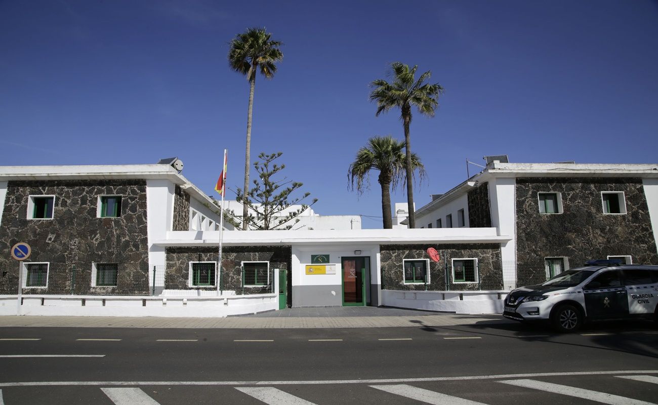 Cuartel de la  Guardia Civil de San Bartolomé (FOTO: José Luis Carrasco)