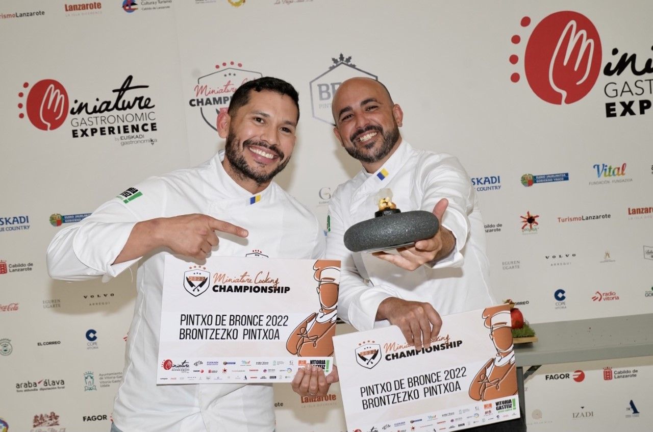 Lanzarote gana el bronce en el "Miniature Cooking Championchip" en Vitoria