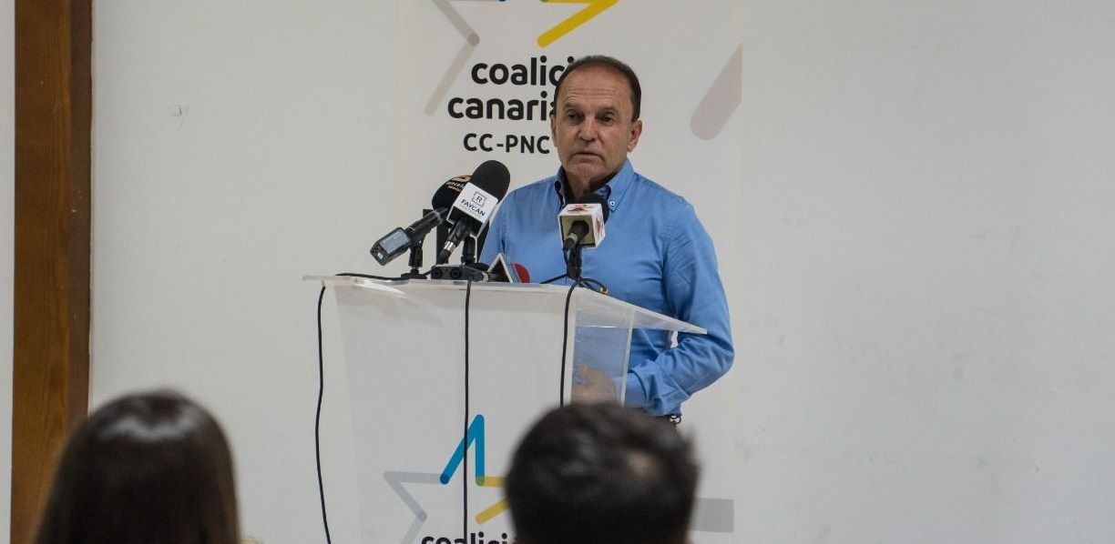 Jesús Machín, tras su reelección como candidato a la Alcaldía de Tinajo