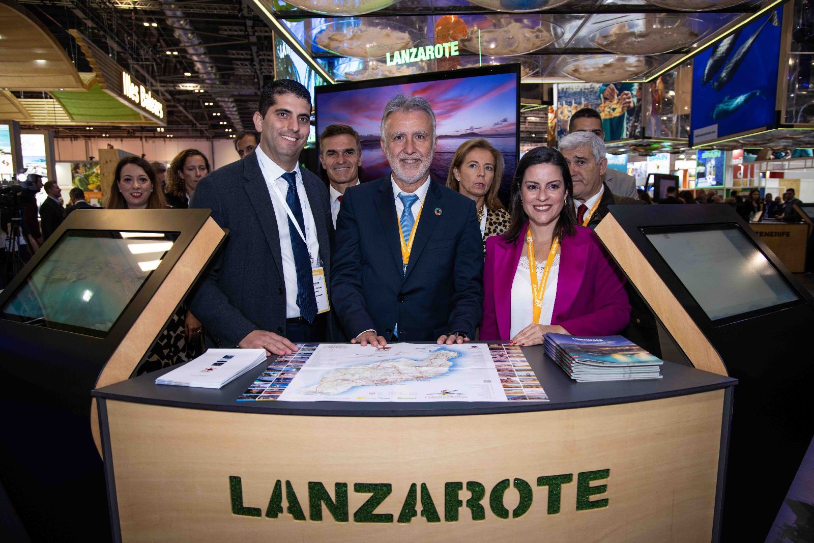 Stand de Lanzarote en la World Travel Market Stand de Lanzarote en la World Travel Market