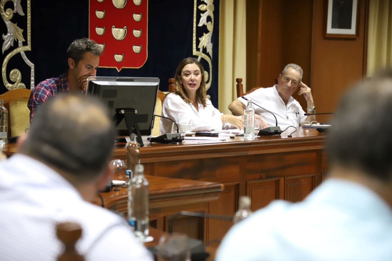 María Dolores Corujo, presidenta del Cabildo