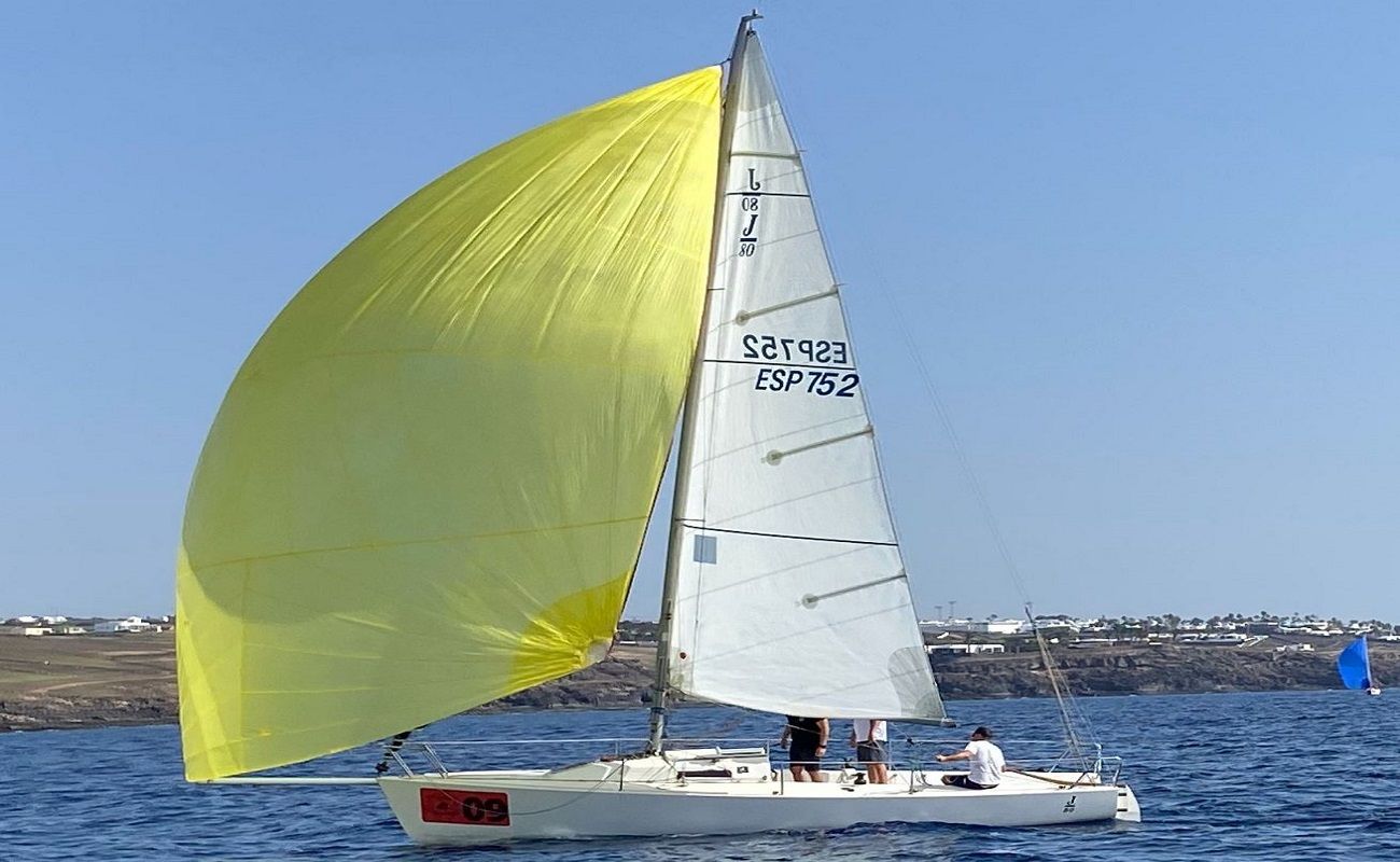 Imagen del Nutsalud de Miguel Naverán, vela ganadora de la Liga Insular de Vela J80