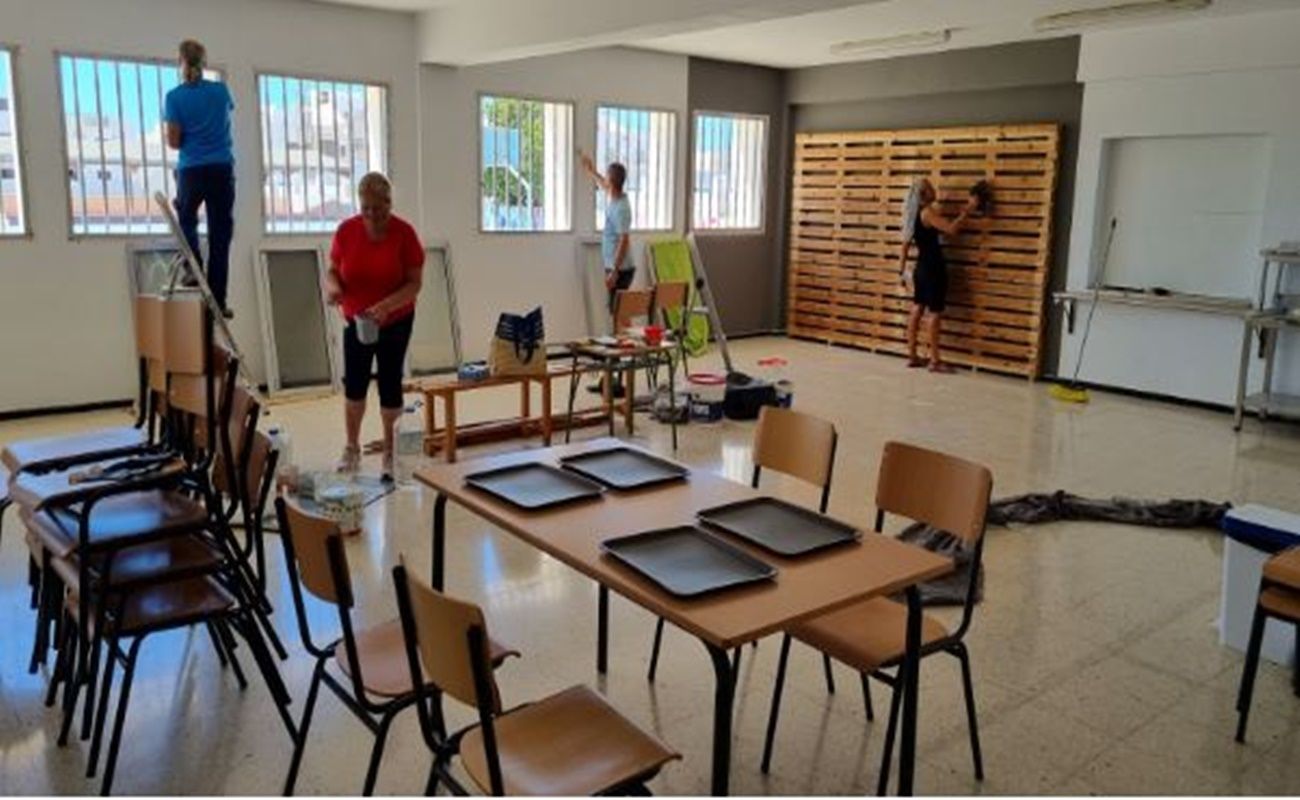 Interior de una de las aulas del IES Altavista