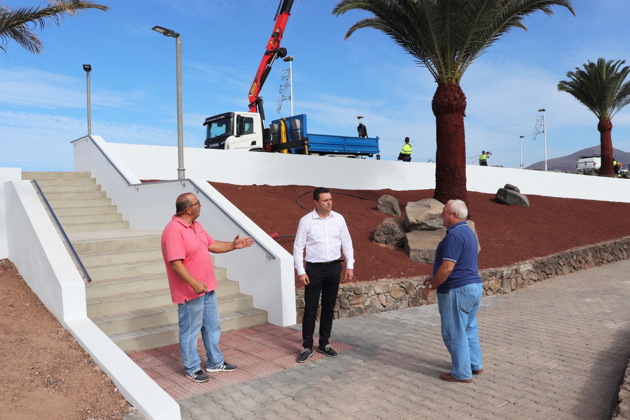 Nuevas obras de accesibilidad en Playa Blanca