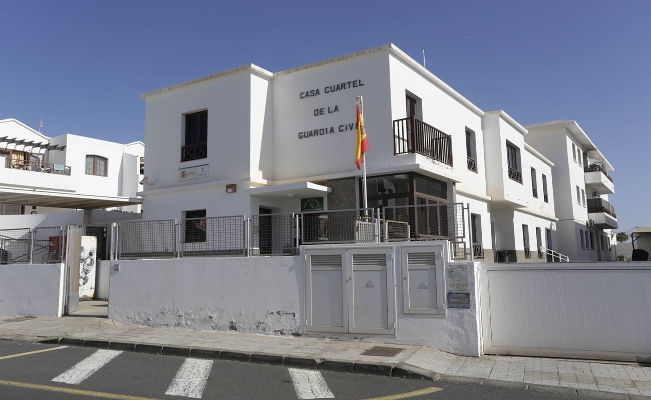 Cuartel de la Guardia Civil de Puerto del Carmen (Fotos: José Luis Carrasco)
