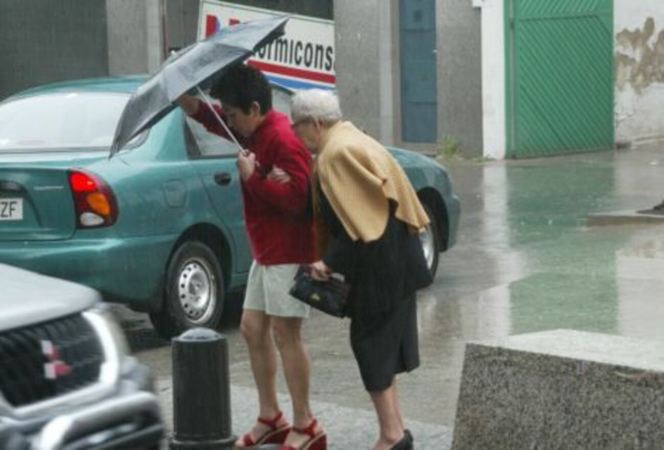 La lluvia y el fuerte viento para este fin de semana activan la prealerta en Lanzarote