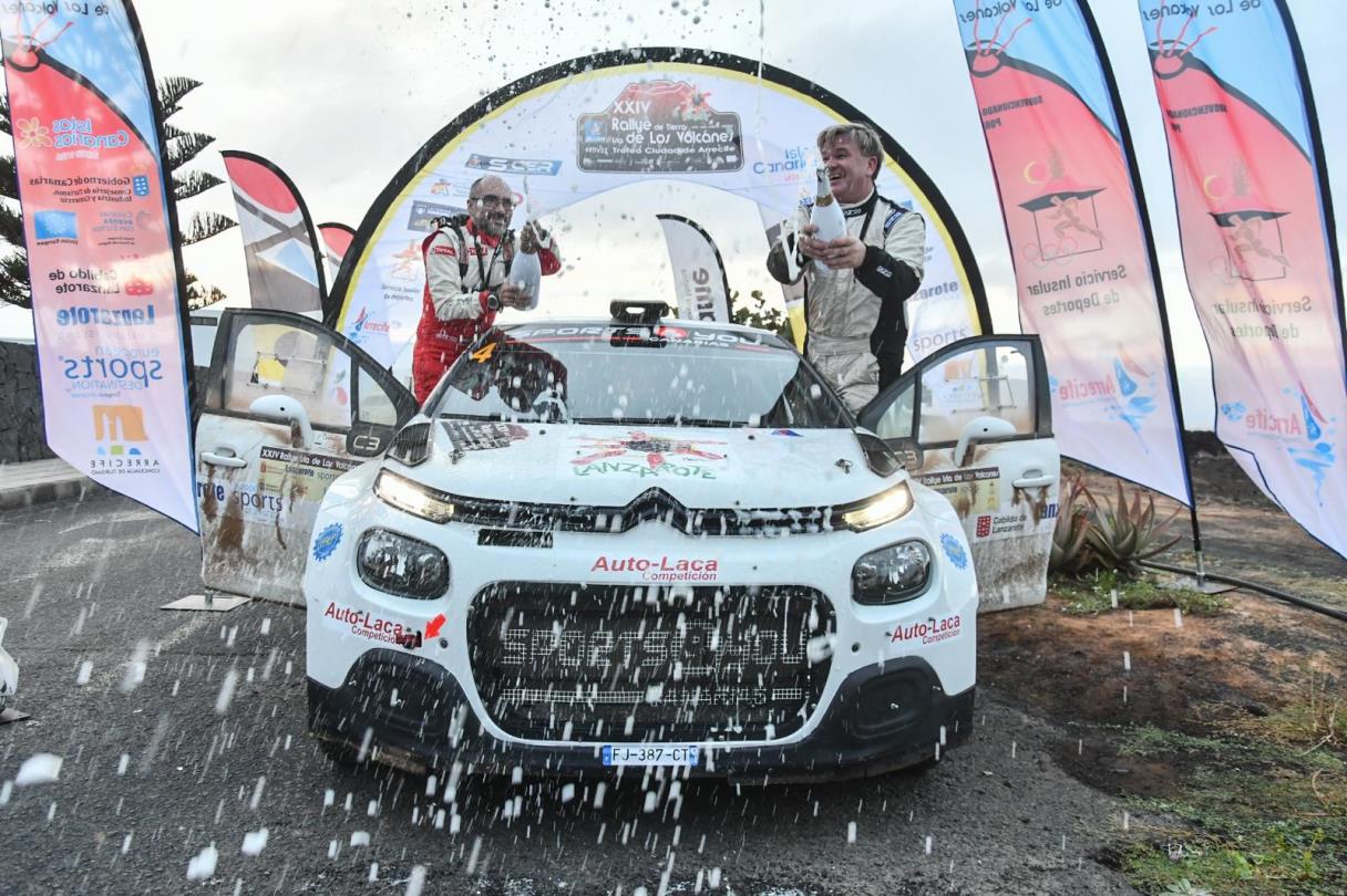 Ganadores del Rallye isla de los Volcanes, 2022