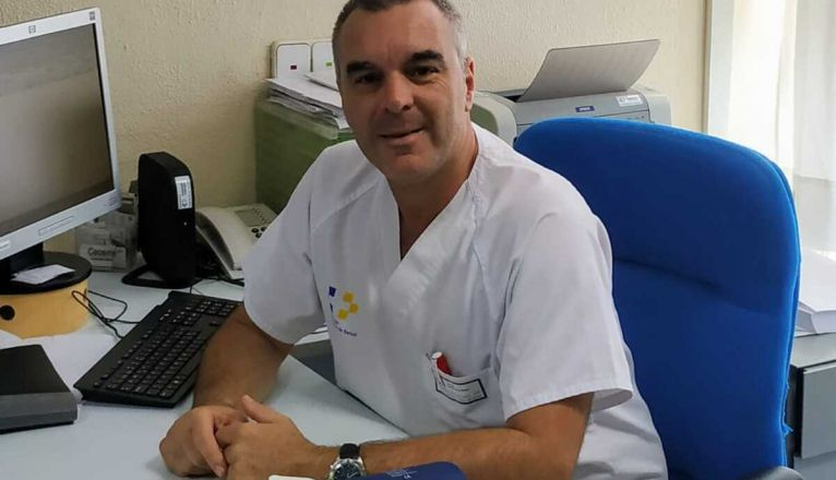 Baltasar Gómez, one of the creators of the award-winning computer program