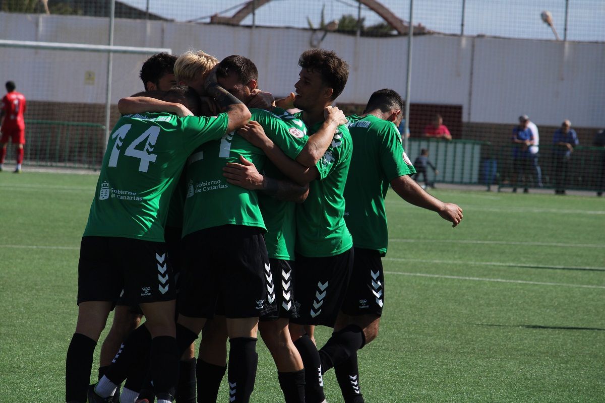 Jugadores del equipo Unión Sur Yaiza