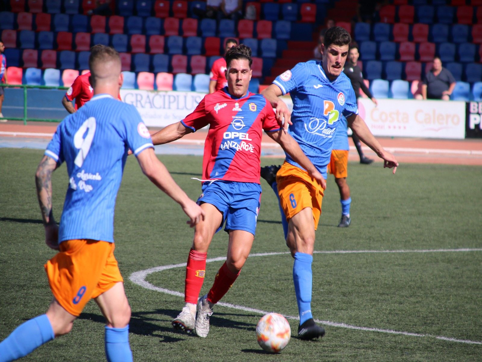 Partido del equipo de fútbol UD Lanzarote