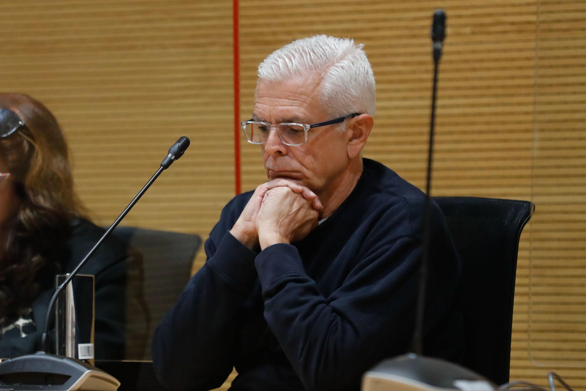 Federico E. M. en el juicio por acuchillar a su jefe Federico E. M. en el juicio por acuchillar a su jefe
