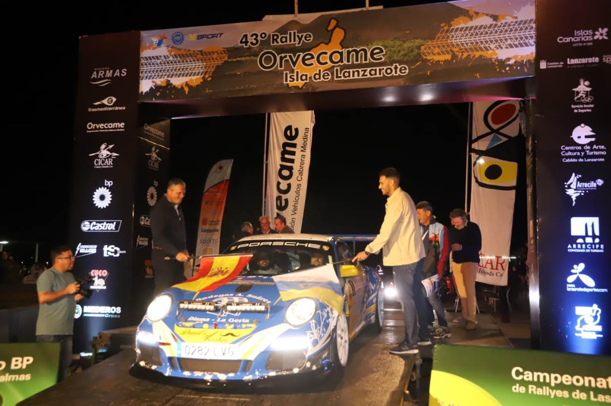 Salida del 43º Rallye Isla de Lanzarote