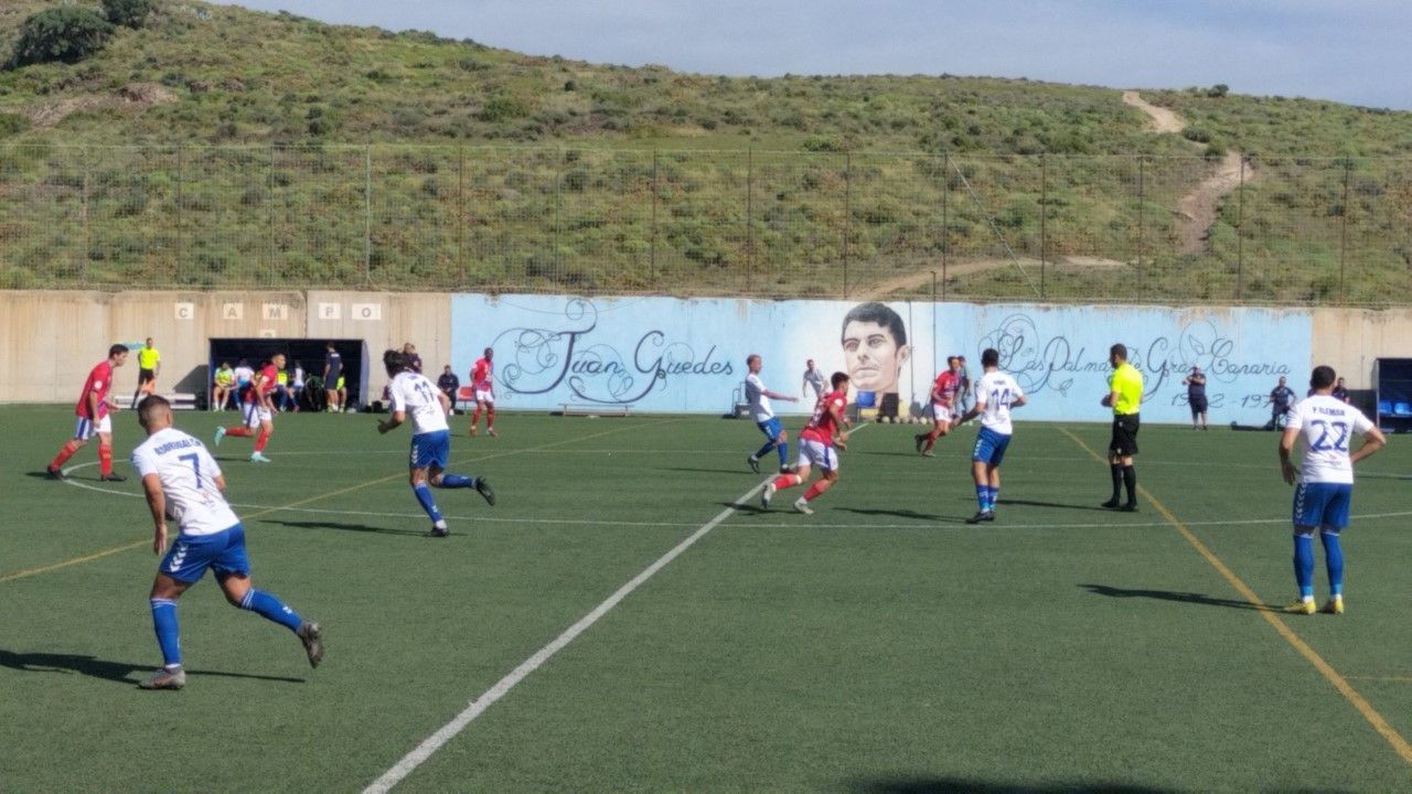 La UD Lanzarote acaba el año goleando a la UD Tamaraceite (1-4)