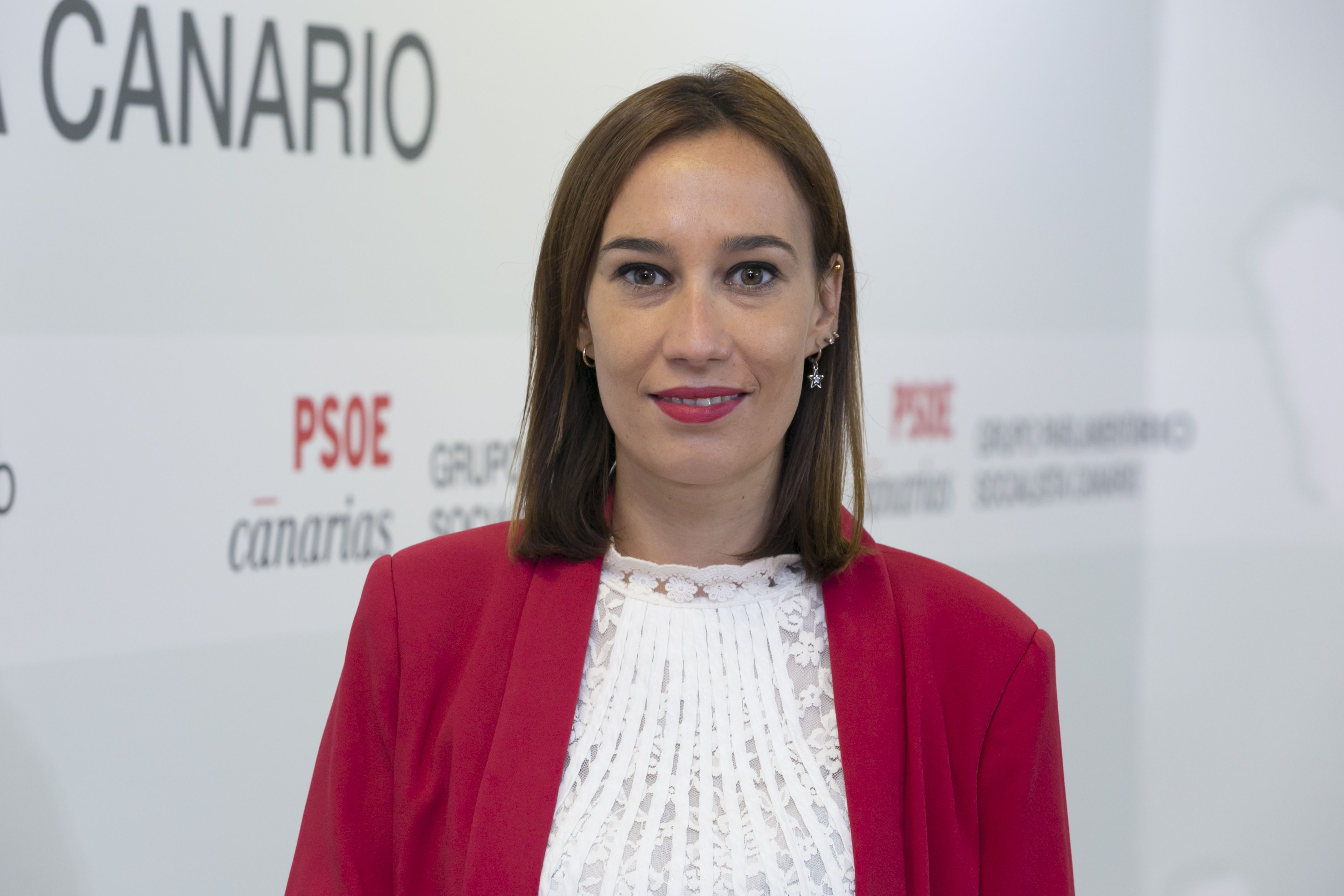 La secretaria de Organización del PSOE Canarias y presidenta del Grupo Socialista en el Parlamento de Canarias, Nira Fierro