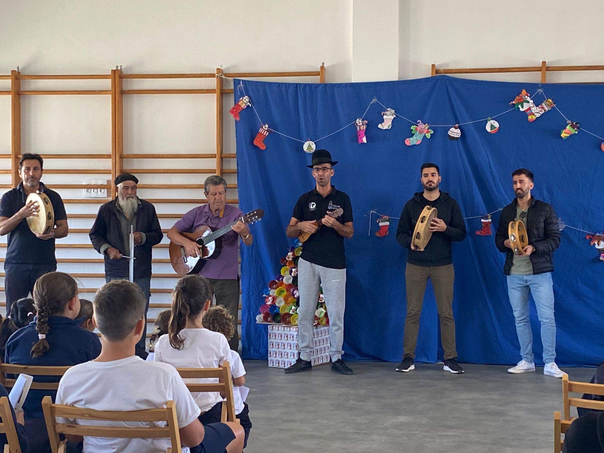 El Rancho de Pascuas de Teguise en un centro educativo