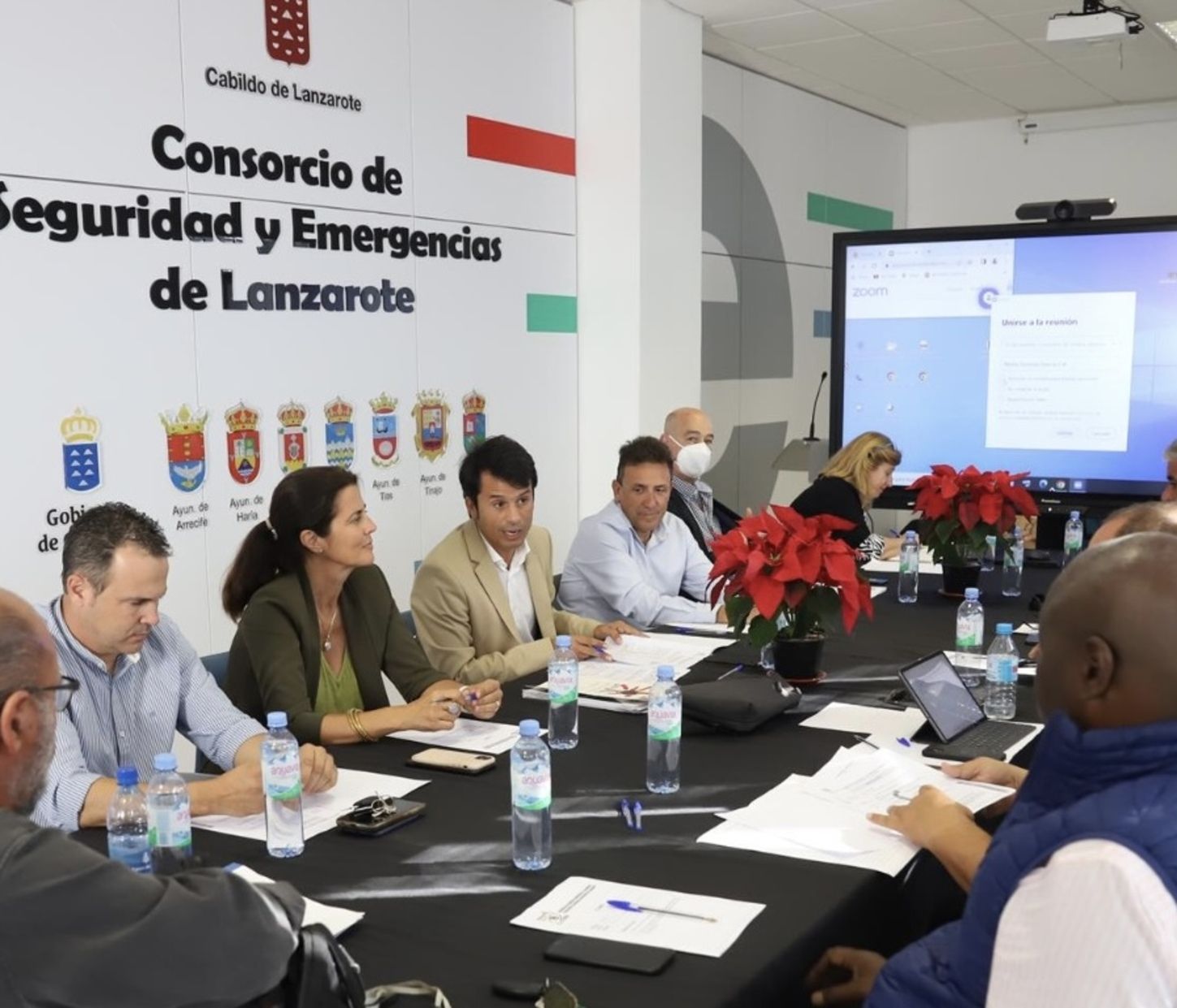 Votación del Pleno del Consorcio de Seguridad y Emergencias de Lanzarote