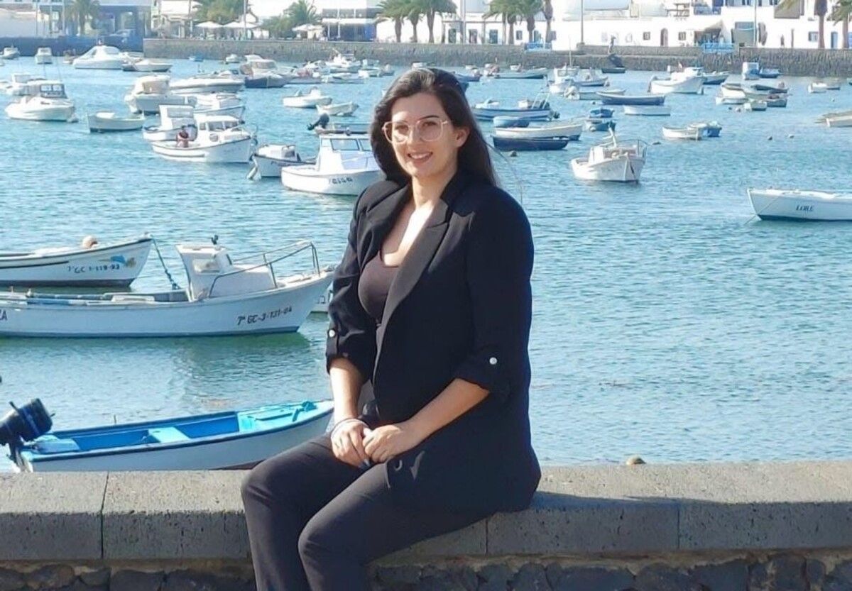 Davinia Déniz, miembro de Nuevas Generaciones, organización juvenil del PP de Lanzarote