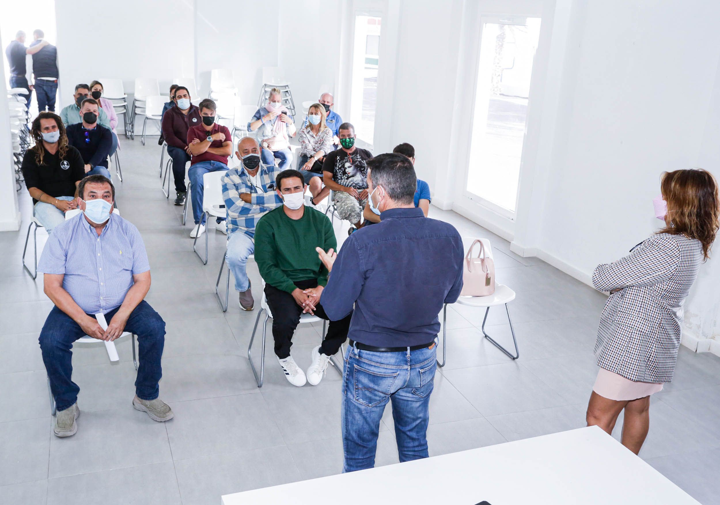 Reunión de empresarios en Costa Teguise