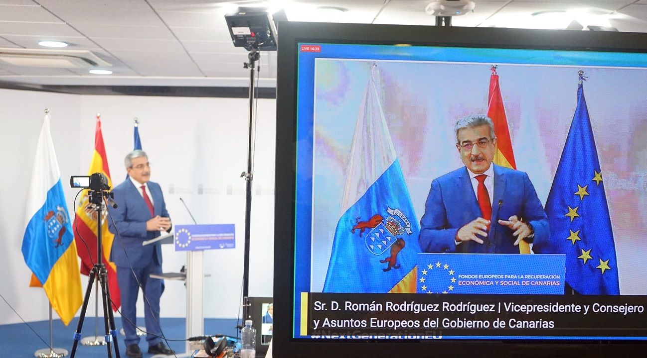 Román Rodríguez, vicepresidente y consejero de Hacienda del Gobierno de Canarias