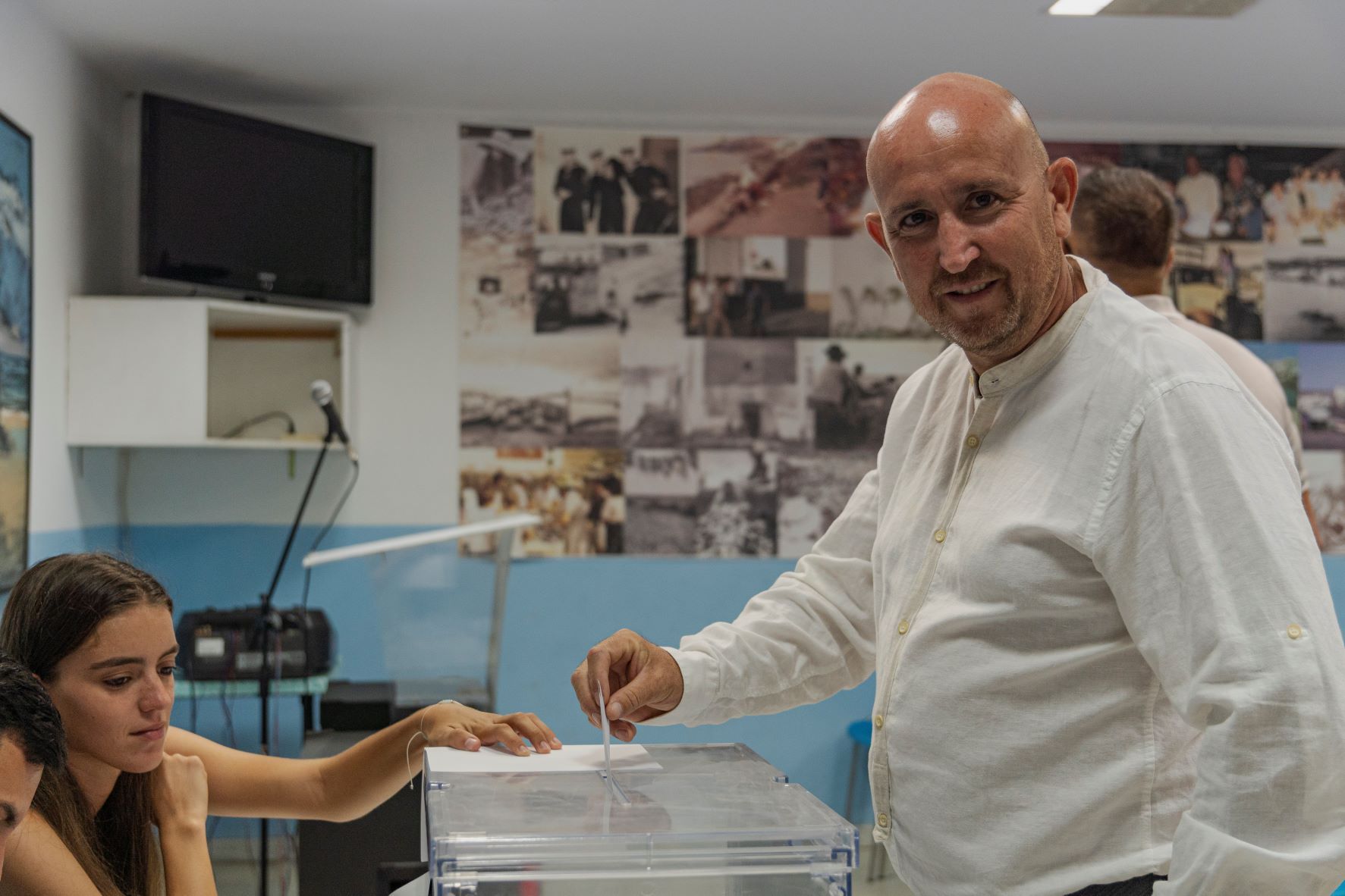 El candidato de CC a la Alcaldía del Ayuntamiento de Tías, Amado Vizcaíno