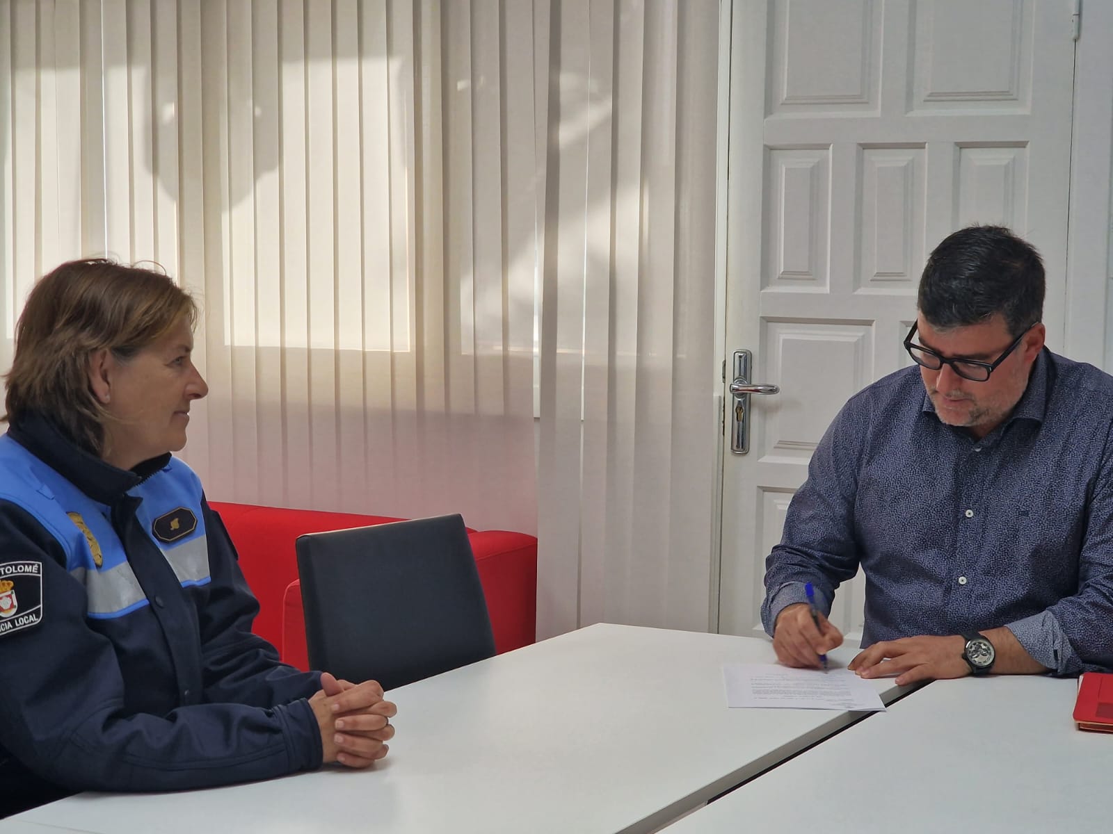 La nueva agente de la Policía Local, Beatriz Uviña Sánchez