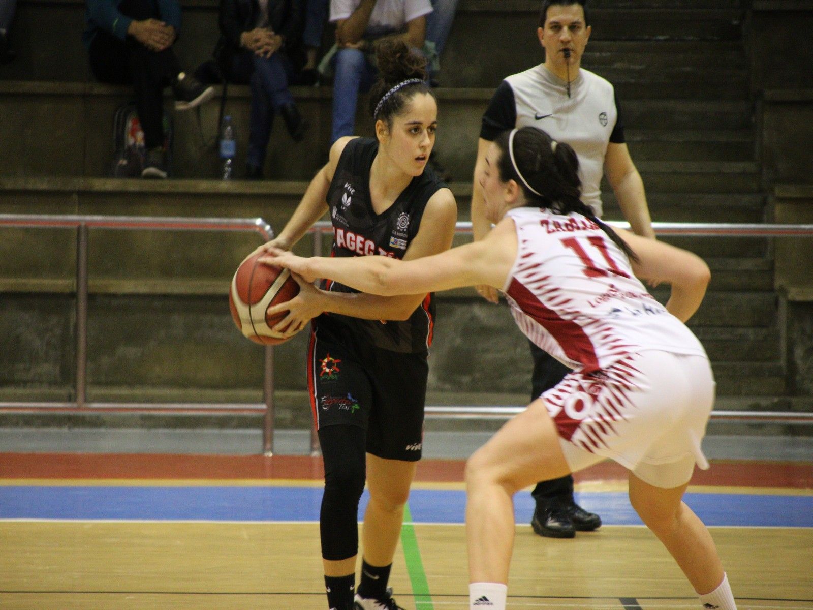 Partido de baloncesto del Magec Tías contra el ISE Costa de Almería